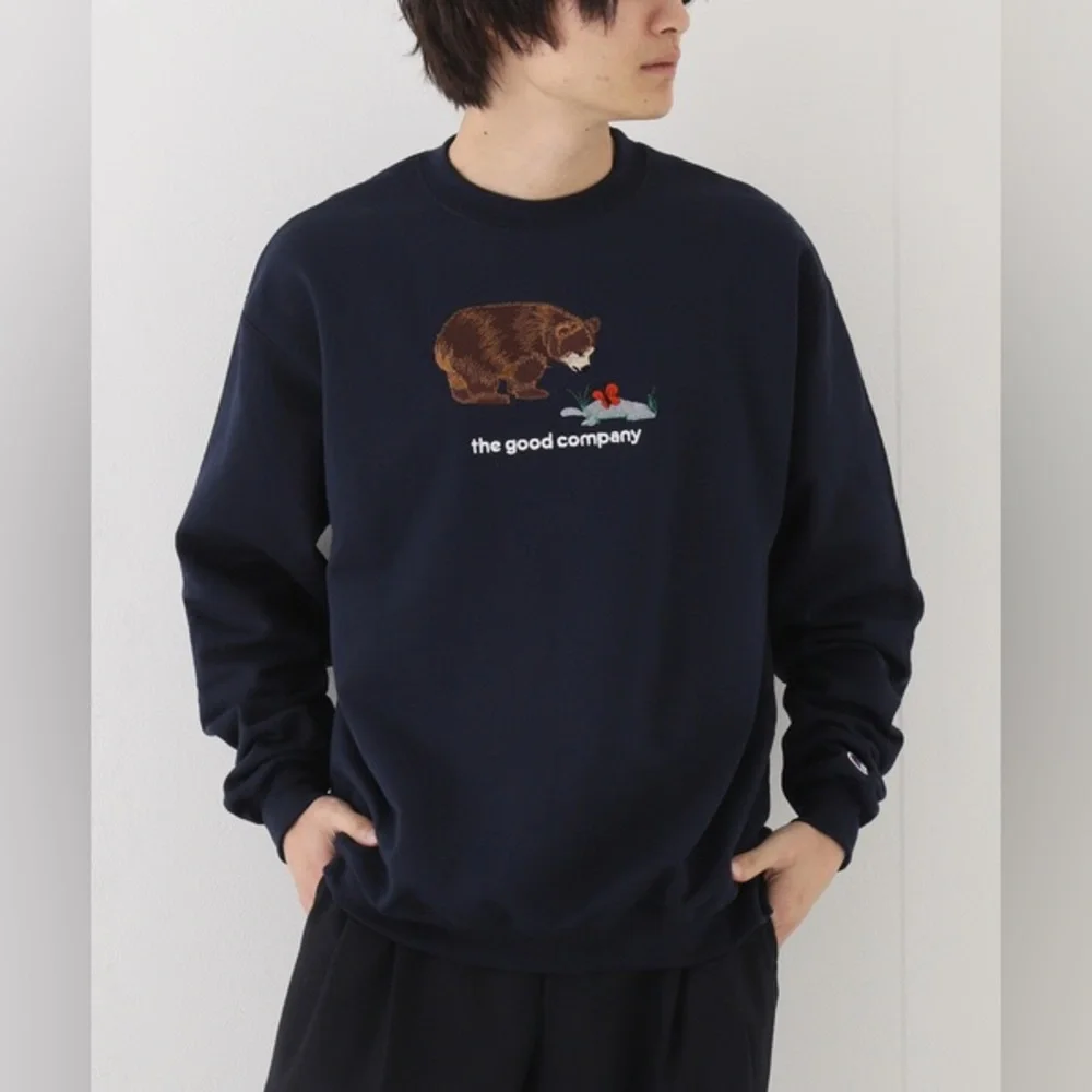 Champion x The Good Company Bear Crewneck Sweater.
